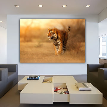 Tiger Canvas Wall Decor, Tiger Canvas Tiger Print Tiger Poster Tiger Photo Wall Art Tiger Wall Art Tiger Wall Decor Animals Decor