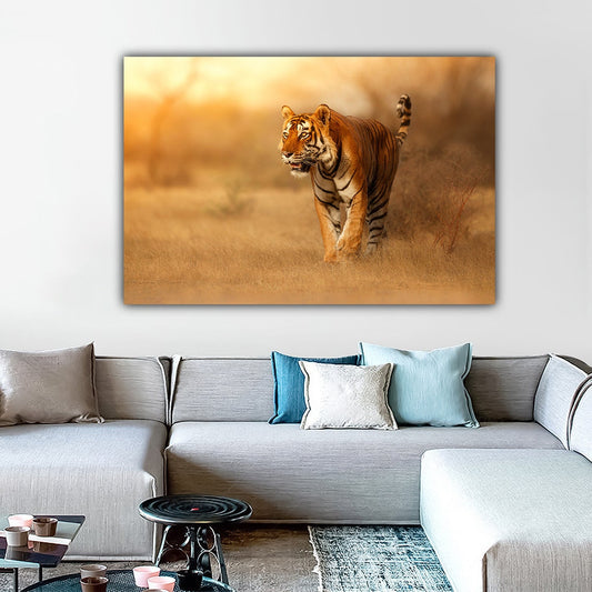 Tiger Canvas Wall Decor, Tiger Canvas Tiger Print Tiger Poster Tiger Photo Wall Art Tiger Wall Art Tiger Wall Decor Animals Decor