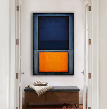 Rothko Reproduction, rothko canvas,orange  Abstract Canvas Wall Art, mark rothko canvas wall art